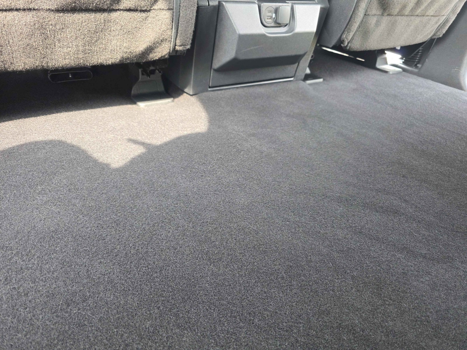 Rear floor carpet after a Riverstone detail